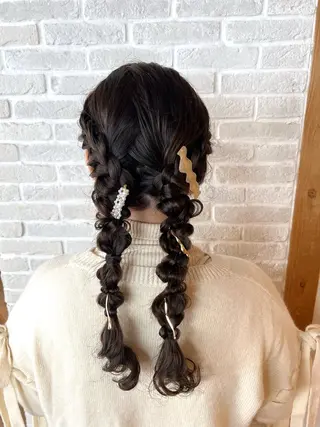 ロング ヘアアレンジ Topstylist YUKIのヘアスタイル