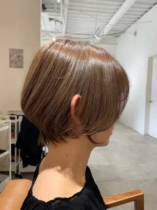 ショート juve.所属・秦 啓輔のヘアスタイル