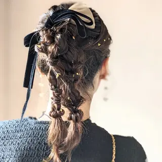 ヘアアレンジ miia  eye salon みさきのマツエク・マツパデザイン