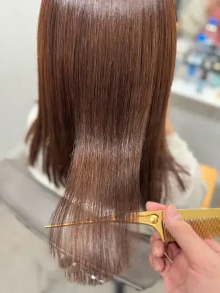 ミディアム ミニモリピート8割超 髪質改善/及川正貴のヘアスタイル