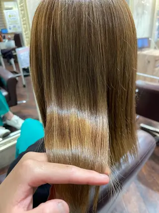 セミロング 髪質改善専門サロン/ 透明感カラー齊藤謙介のヘアスタイル