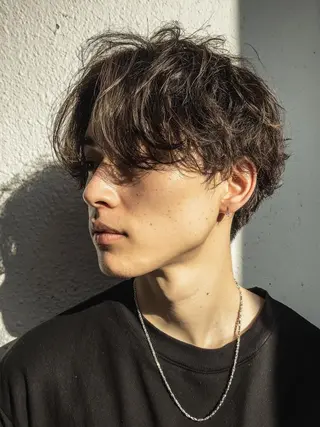 ショート 🪽men’sカット 🪽パーマ🪽丸田のヘアスタイル