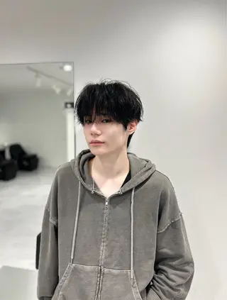 ショート カラー メンズ 森田 陸のヘアスタイル