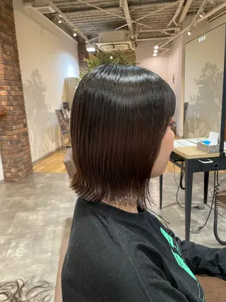 ミディアム 髪質改善/レイヤー /ボブ/中村莞太朗のヘアスタイル
