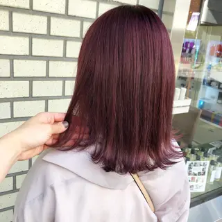 ミディアム カラー marble by KENJEのヘアスタイル