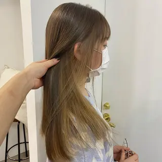 ロング カラー 🪭risa 暖色/レイヤー🪭のヘアスタイル