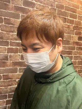 ショート ヘアアレンジ メンズ マツエク・マツパ アイブロウ 久木原 ゆりのヘアスタイル