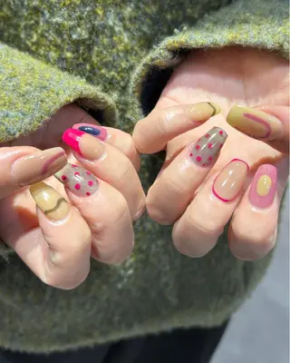 ネイル ASA nail / アート☀︎ニュアンスのネイルデザイン