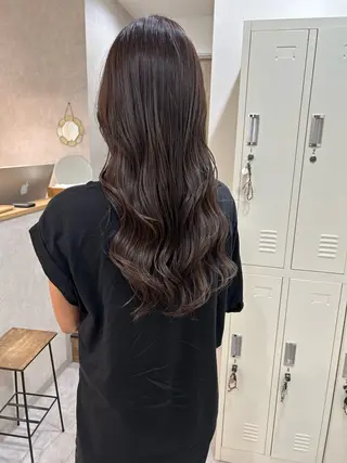 ロング カラー Radix所属・ボブ/ハイトーン 福生Radix 下田のヘアスタイル