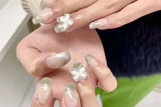 ネイル 大阪福島韓国束感まつ げ Sayaka🤍のマツエク・マツパデザイン