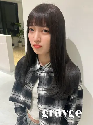 ロング カラー 透明感カラー 💎飯塚ゆうきのヘアスタイル