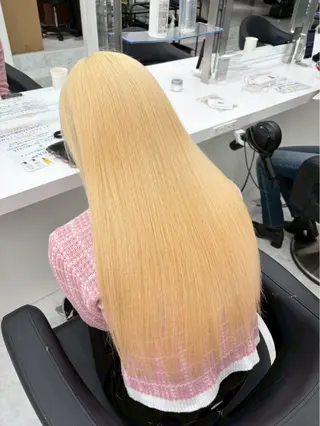 ロング 🎵ハイトーン/ ブロンド⭐️MANAのヘアスタイル