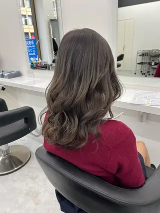 セミロング カラー 💖トレンド春夏 カラー💖FUTAのヘアスタイル