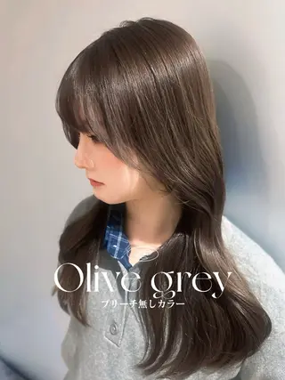 ロング カラー 店長✨髪質改善✖️ 透明感カラー／純大のヘアスタイル
