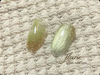 ネイル フルリール 【プライベートサロンのネイルデザイン