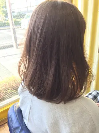 ミディアム カラー 中村 海のヘアスタイル