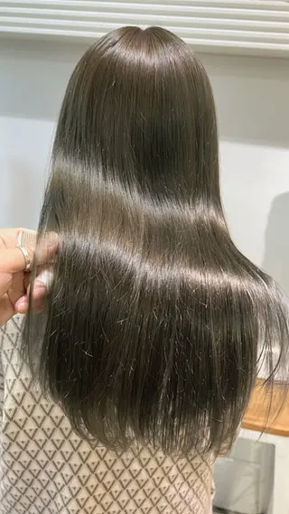 ミディアム カラー ヘアアレンジ 大宮/山口 竣也のヘアスタイル