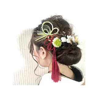 ヘアアレンジ 菊池 栄里奈のヘアスタイル