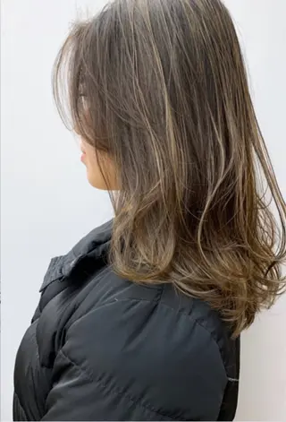 ロング カラー 【メンズ特化】ニュア ンスパーマ/RIKUのヘアスタイル