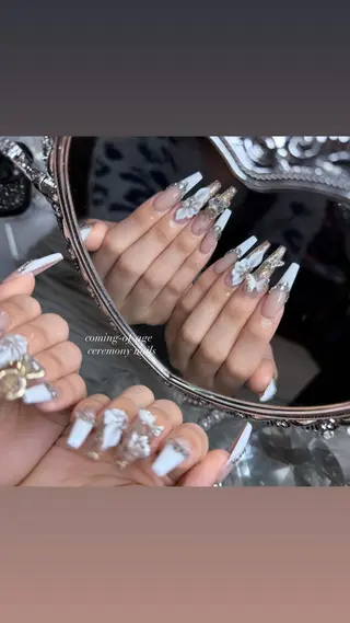 ネイル 加納 莉音のネイルデザイン