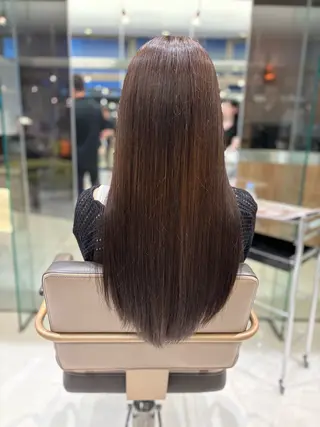 ロング カラー 池田 悠人のヘアスタイル