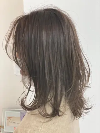 ミディアム ✨オール年代🆗 🤍ウチダアユコのヘアスタイル