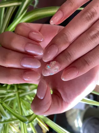 ネイル crystal ⭐︎ colorのネイルデザイン