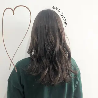 セミロング カラー お洒落パーマ/ 艶カラー/michiのヘアスタイル