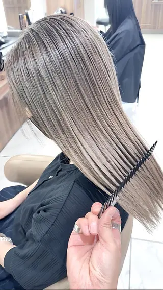 ロング カラー 大宮/バレイヤージュ 髪質改善/澤田隆誠のヘアスタイル