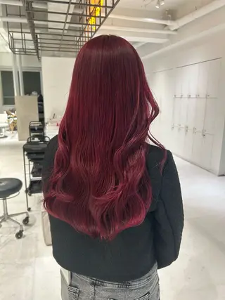 ミディアム 透明感color ˚✧₊amuのヘアスタイル