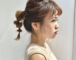 ヘアアレンジ annuy 。のヘアスタイル