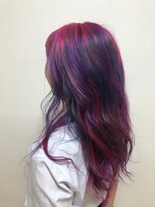 ロング カラー 髪質改善/ツヤ髪👾 Chibiのヘアスタイル