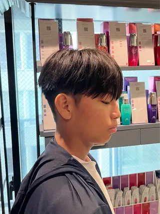 メンズ メンズカット パーマ飯野友喜のヘアスタイル
