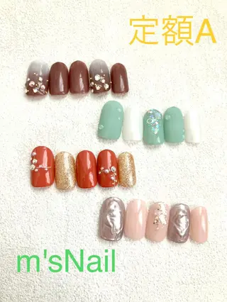 ネイル m'sNail 福岡西区 ネイルのネイルデザイン