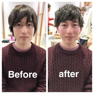 ショート 中村 美穂のヘアスタイル