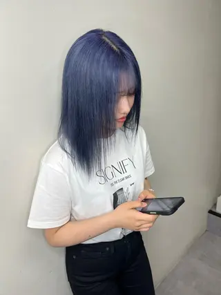 カラー SWAY_KAI_ 長谷川魁のヘアスタイル