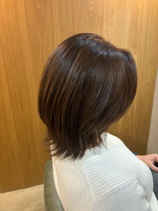 ミディアム カラー • ユリナのヘアスタイル