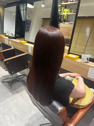 ロング カラー 鈴木 ほのかのヘアスタイル