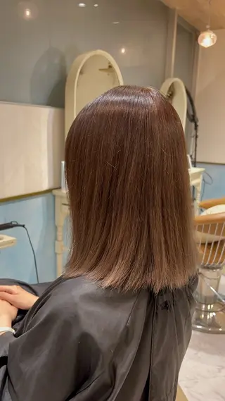 ミディアム 色気レイヤースタイル 洒落色気ヘアマサトのヘアスタイル
