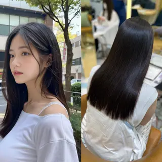 ロング カラー パーマ ❣️モテ髪❣️佐野 圭佑のヘアスタイル