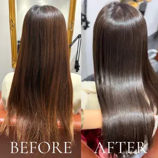 ミディアム カラー 村上｜髪質改善 プロデュースのヘアスタイル