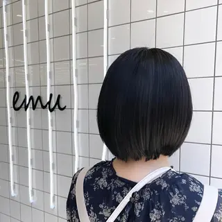 ショート カラー パーマ ヘアアレンジ メンズ キッズ ネイル マツエク・マツパ アイブロウ mona/ ストレートスタイル✨のヘアスタイル