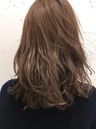 ショート ミディアム セミロング ロング カラー 山口 悟のヘアスタイル