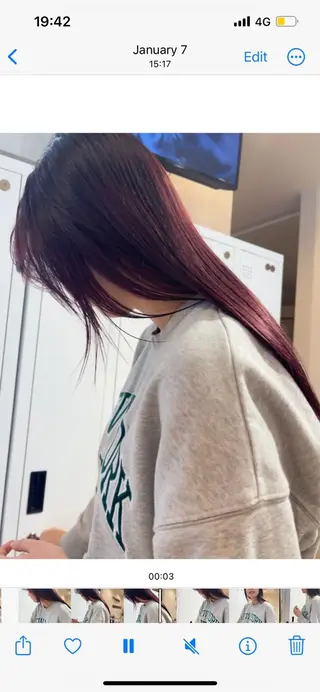 カラー RIO 福岡美容師のヘアスタイル