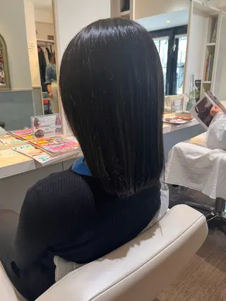 ミディアム 福本 好子のヘアスタイル