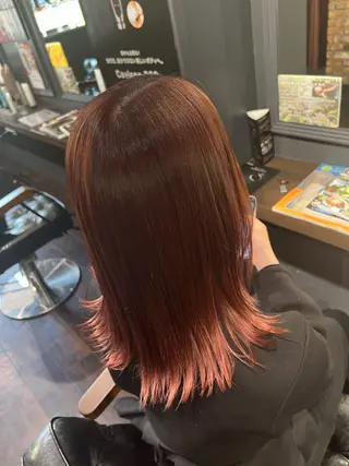 ミディアム Love&Hair Breit/下川のヘアスタイル