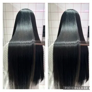 ロング 郁弥モテショート💕 髪質改善ストレートのヘアスタイル