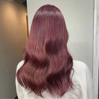 セミロング カラー 💗モテガーリー💗 rumi♡のヘアスタイル
