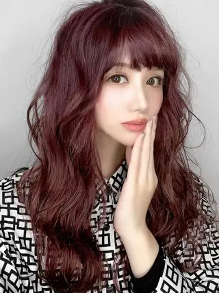 ロング カラー 💎髪質改善専門 jewel boxのヘアスタイル