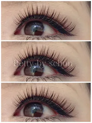 マツエク・マツパ Betty by  schonのマツエク・マツパデザイン